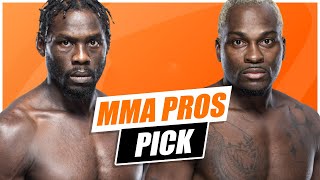 MMA Pros Pick  Jared Cannonier vs. Derek Brunson - Part 1 UFC 271