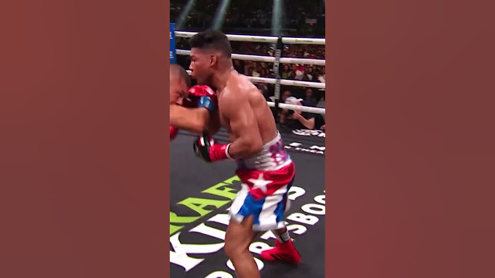 Isaac "PITBULL" Cruz BRUTALLY "EATS" Yuriorkis Gamboa 🥊