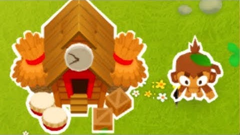 Using The Monkey City Village - The Biggest Free Dart Monkey Army! (Bloons TD 6)