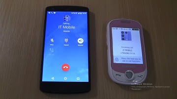 Over the Horizon Incoming call&Outgoing call at the Same Time Samsung Corby Pop+Lg nexus 5