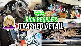 RICH People Trashed Deep Clean Of A Mercedes GLS450 | Car Detailing Interior Restoration screenshot 3