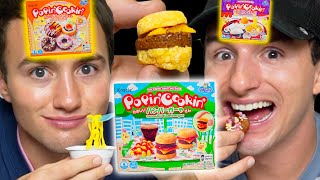 We try making tiny food.. Popin’ Cookin’ DIY candy kits