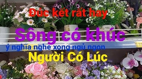 Sông có khúc người có lúc có nghĩa là gì năm 2024