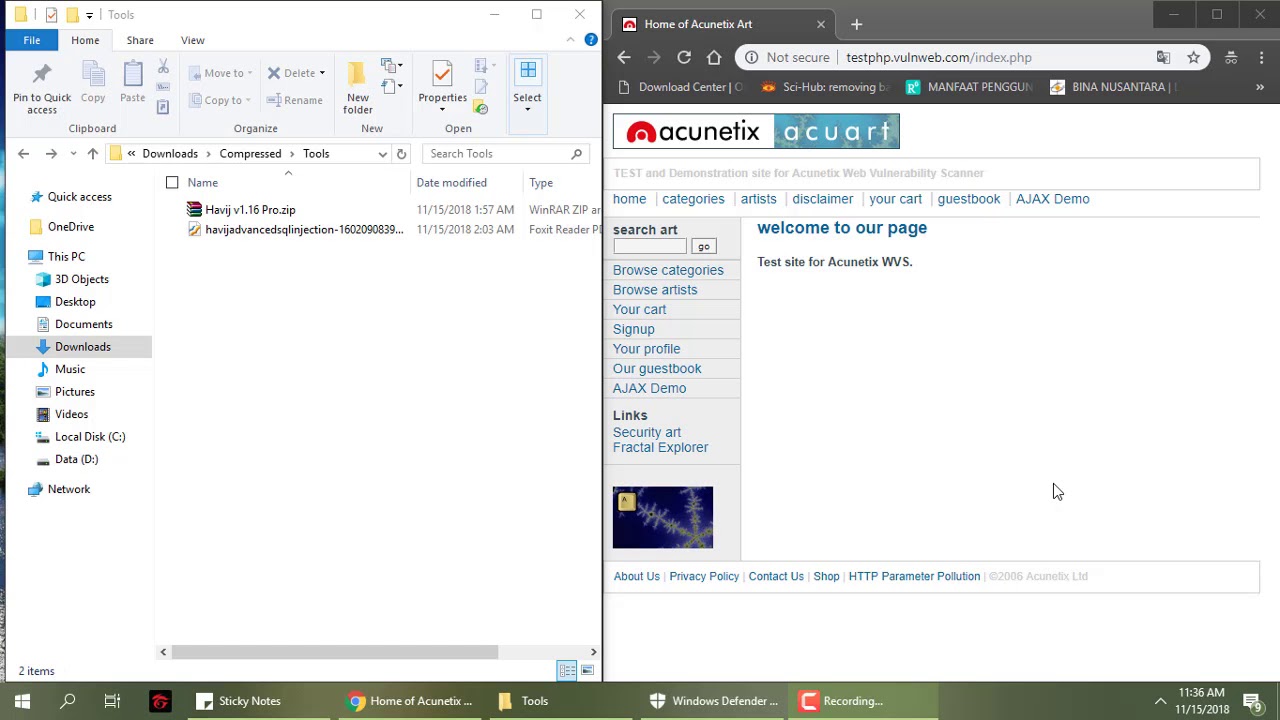 Cara Hack Website Database Dengan Havij YouTube Cara hack website database dengan havij youtube