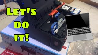 INSTALL CANON PIXMA G1010 PRINTER 