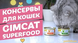 GimCat Superfood ShinyCat Duo консервы для кошек | обзор GimCat Superfood ShinyCat Duo консервы для кошек | обзор