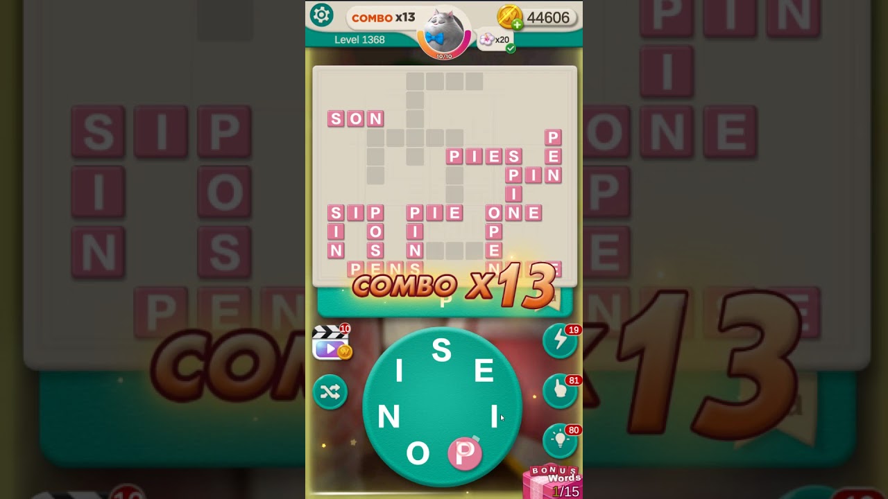WORD VILLAS level 1368