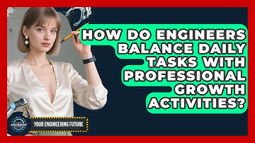 How Do Engineers Balance Daily Tasks With Professional Growth Activities? - Your Engineering Future