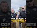 Cop traffic stop unexpected end🔥