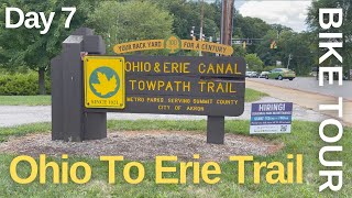 Ohio To Erie Trail (OTET) | Day 7 | Bike Tour | Cincinnati | Little Miami Scenic Trail