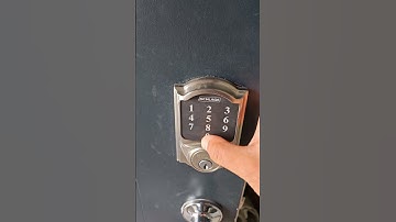 Schlage Lock not working even after changing batteries - Part 1.  Watch part 2 for solution #schlage