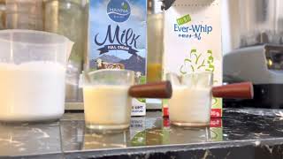 PAANO GUMAWA NG BREVE OR HALF AND HALF #breve