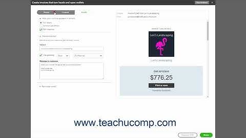 QuickBooks Online Tutorial Creating Custom Form Styles Intuit Training