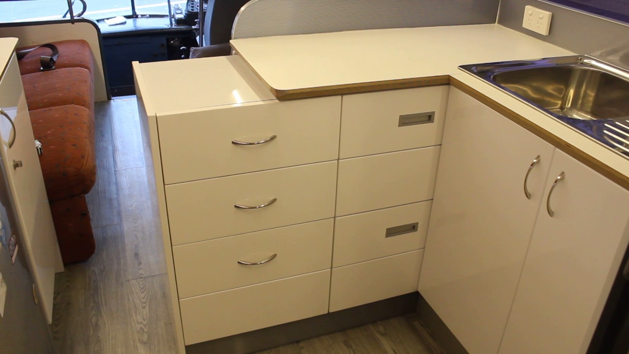 motorised RV drawer YouTube