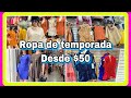 Ropa de temporada desde $50