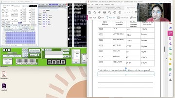 Experiment 1: Familiarization with the EdSim51D1 SIMULATOR and the 8051 INSTRUCTION SET