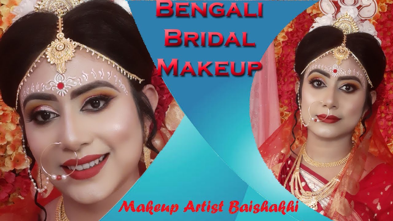 Best Bengali Bridal Makeup HD Makeup Makeup Artist Baishakhi