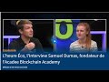 Canal32  lheure co  interview de samuel dumas fondateur dacadee blockchain academy