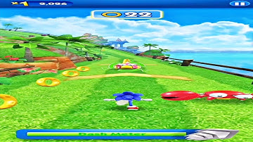 Sonic Dash Android Walkthrough Gameplay Part 2 - Sonic (iOS, Android) #Shorts