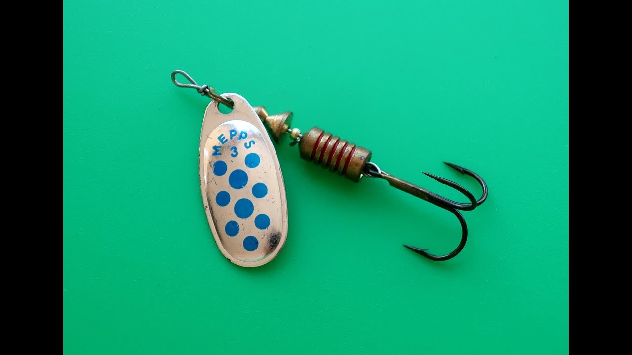 Видеообзор уловистых блесен Mepps Comet Decore по заказу Fmagazin