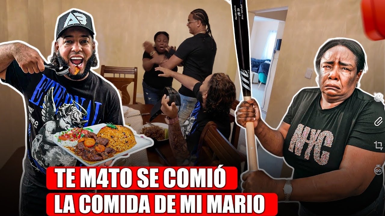 SE COMIO LA COMIDA DEL MARIO DE LA SICARI4