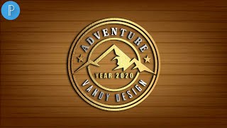 Adventure island logo design [Vandy design]
