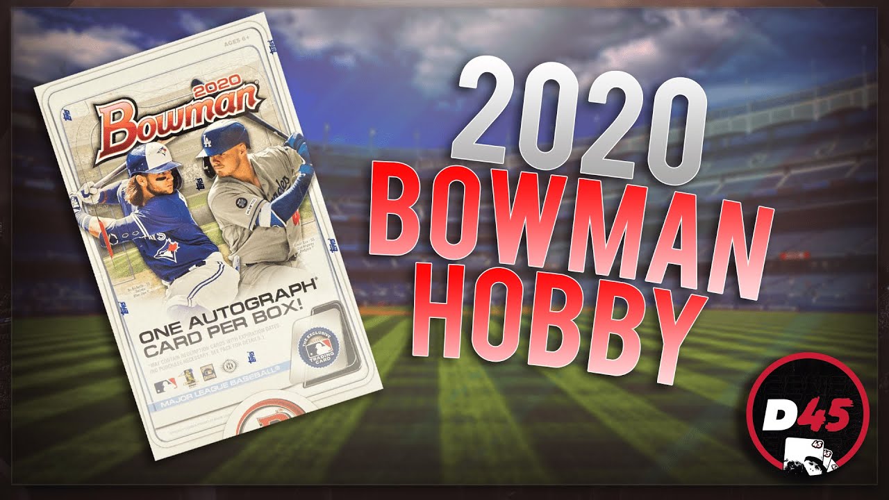 2020 Topps Bowman Baseball Hobby Box One Hit How Was The Box? YouTube