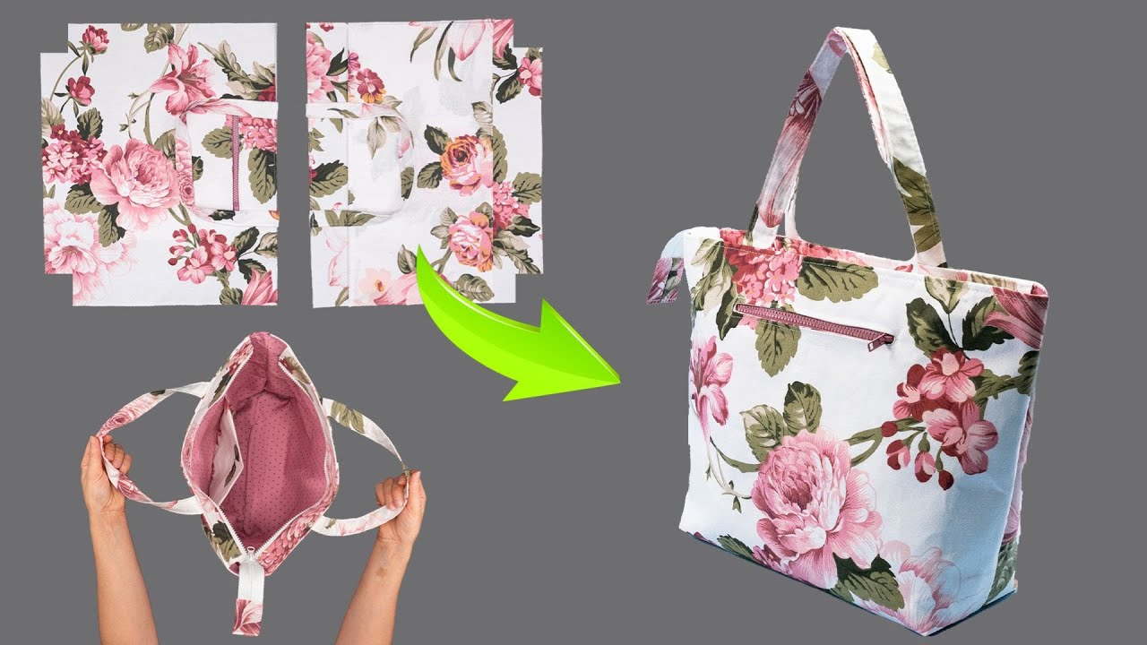 Вы удивитесь, насколько легко можно сшить эту сумку! Miarti 🧵✂️