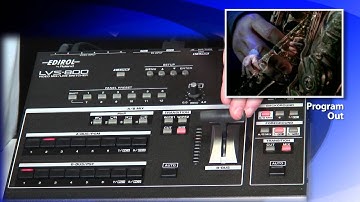 Roland LVS-800 Tutorial Ch 5: Panel Operation Mode