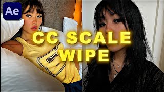 Famous CC SCALE WIPE TRANSITION | After Effects Tutorial Profile