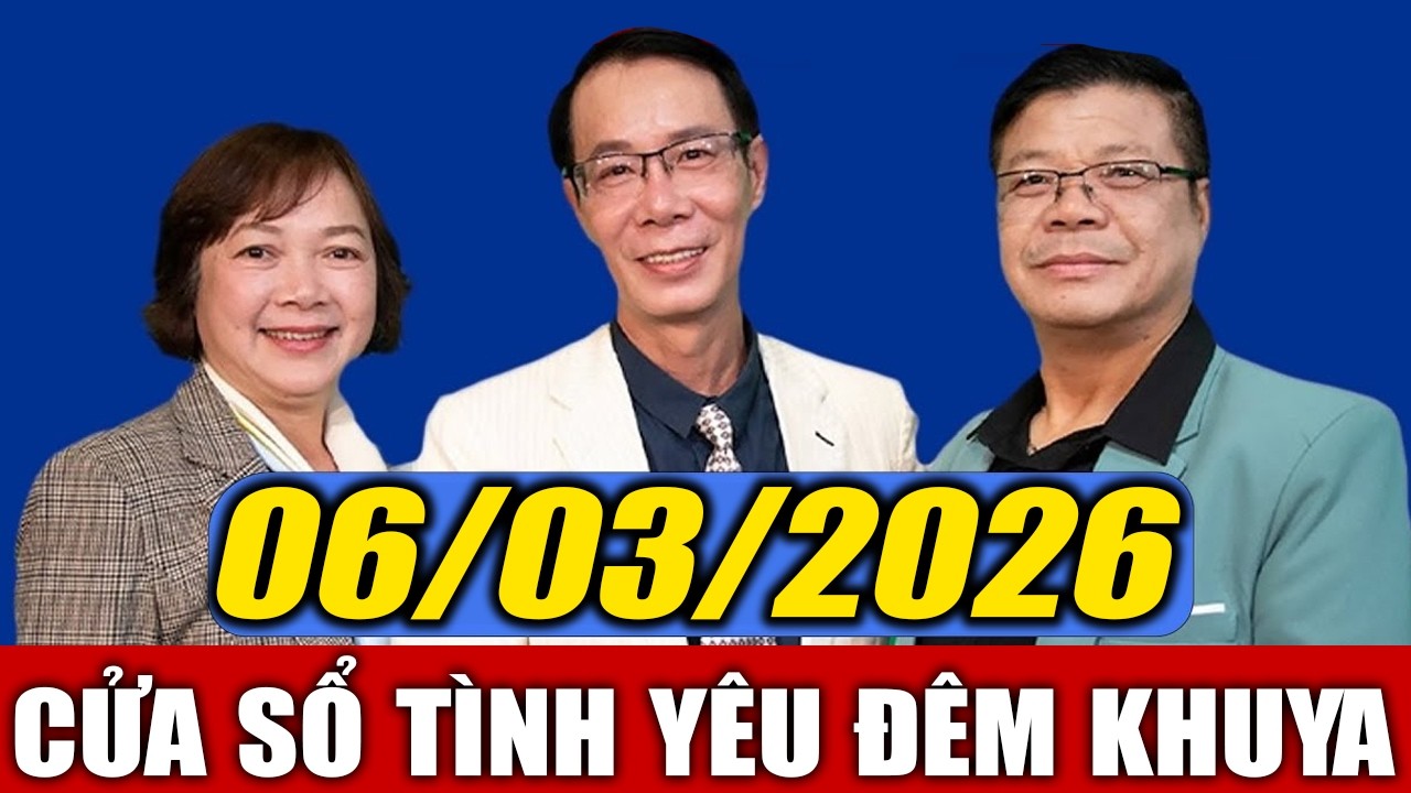 Nghe Cửa Sổ Tình Yêu VOV Đêm Khuya Ngày 06/03/2026 | Khi Hôn Nhân Gặp Sóng Gió – Đinh Đoàn Lên Tiếng