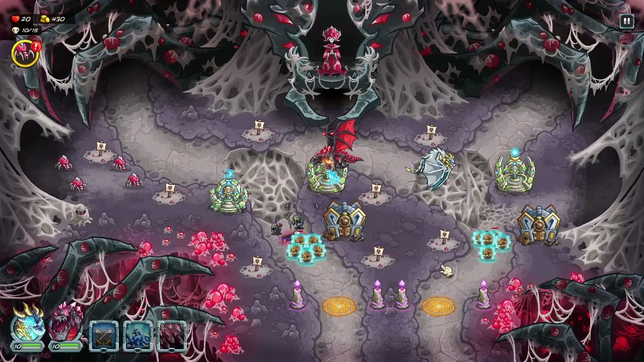 Kingdom Rush Alliance detonado parte 30 The Forgotten Throne