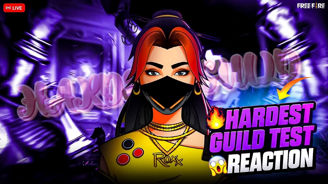 FREE FIRE LIVE STREAM GIRL 1 VS 2 GUILD TEST || UID CHECK ❤ 