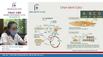 Một số lưu ý về thuốc điều trị tăng huyết áp I BV Đại học Y Hà Nội