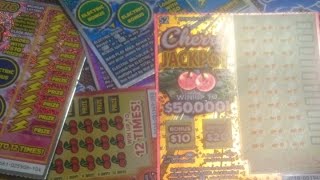 LadyT Lotto is live! Scratch & Sip #10s #electric #50s #lions #cherry #jackpot #win #wildtime #yt