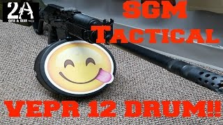 SGM Tactical 25 round VEPR 12 drum