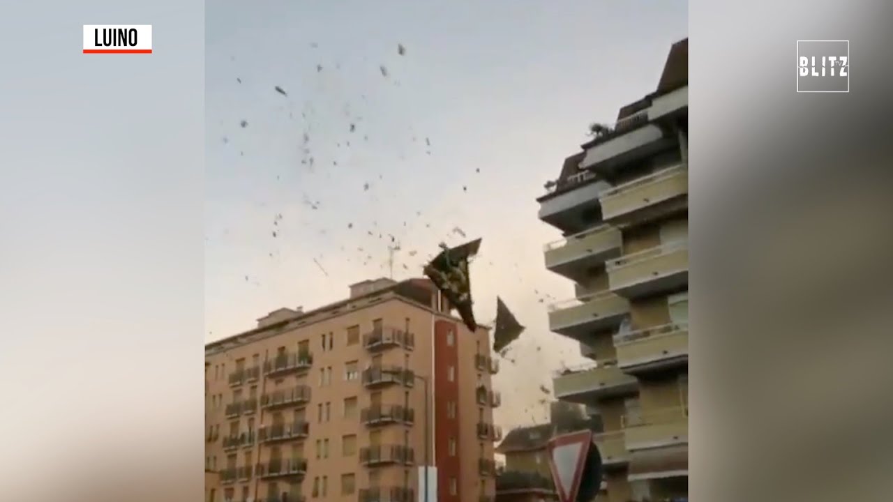 La tempesta Ciara arriva in Italia: tromba d’aria a Luino