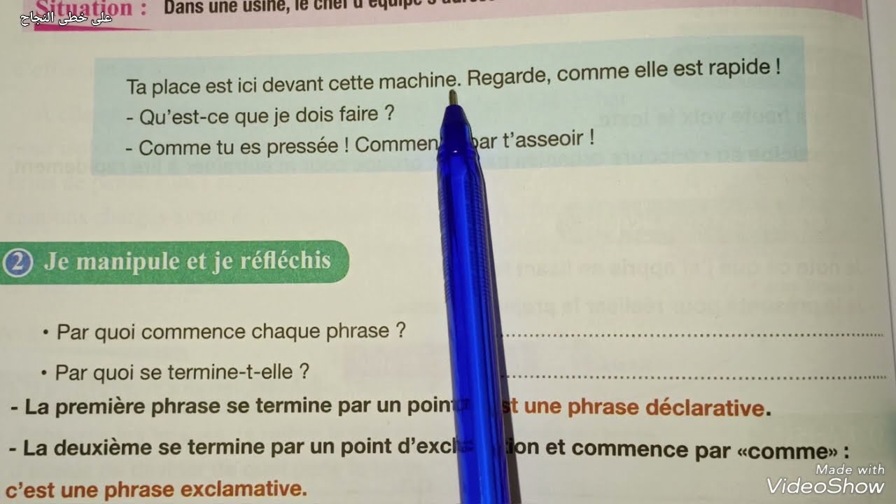 Grammaire/la phrase exclamative/pour communiquer en français 4 page 114-115
