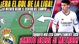 🚨 ¡POR QUÉ POCO! ARDA GULER A PUNTO DE MARCAR UNO DE LOS GOLES DE LA LIGA CON EL REAL MADRID