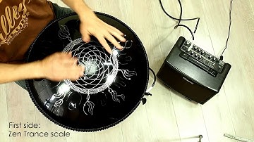 Guda Double FX. Zen Trance scale / Enigma scale (in the frequency of A=432Hz)