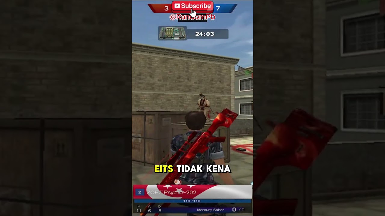 RANDOM PB PLAYER SNIPER TIDAK PERLU, PISO NOMOR SATU 