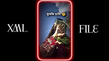 EK SUNDORI MAIYAA ||💔😍||NEW TREND XML FILE 😊ALIGHT MOTION XML FILE||@Basu_Editz_efx