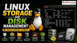 Linux Disk Management Explained with Real Production Examples |  Red9SysTech