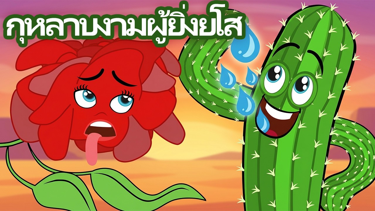 กุหลาบงามผู้ยิ่งยโส + ลูกเป็ดขี้เหร่ + มังกรที่สาบสูญ 🐉 | การ์ตูน - นิทานก่อนนอนสำหรับเด็ก