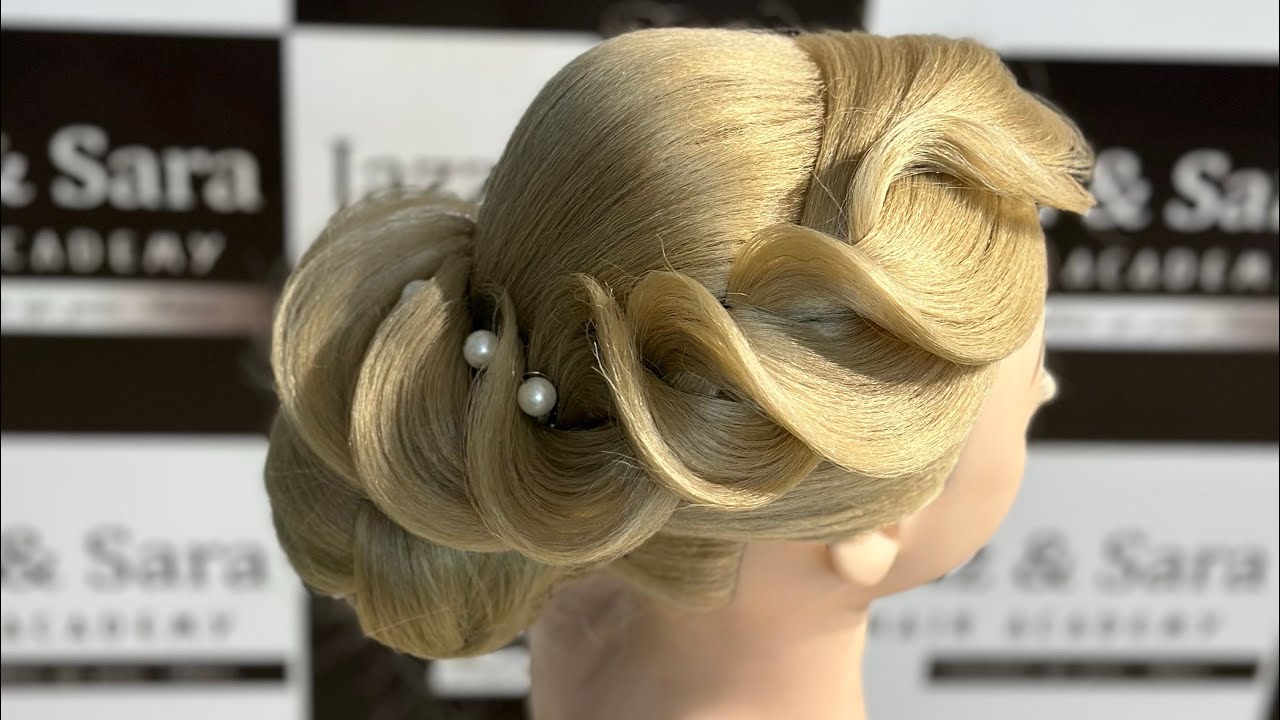 Advance front variation tutorial \hair tutorial \wedding hairstyle 