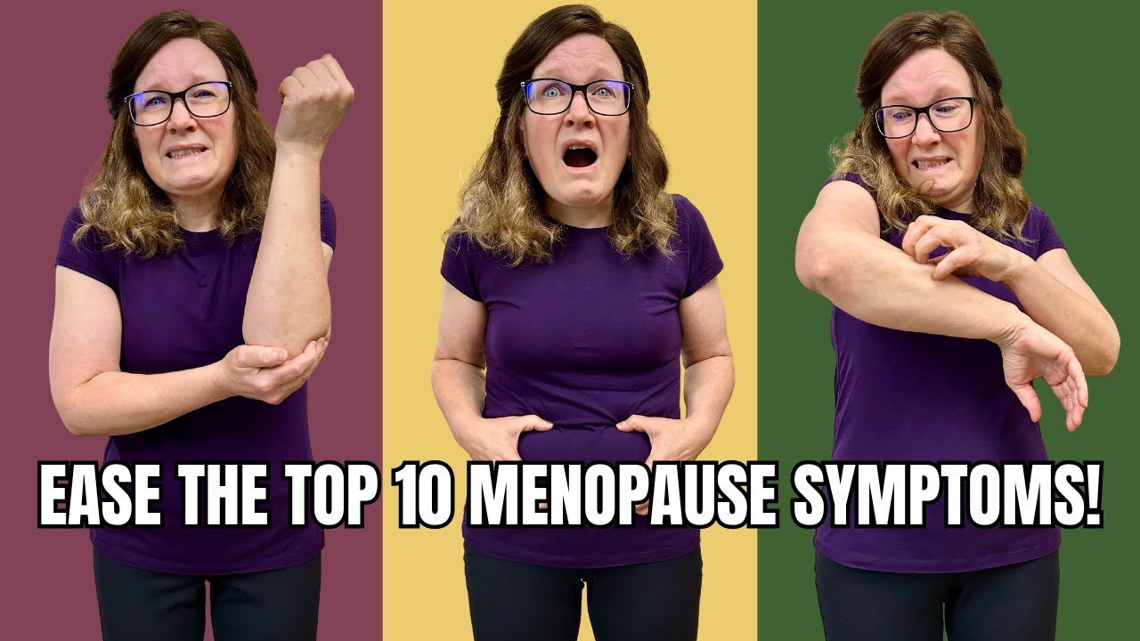 10 Most Common Menopause Symptoms What Helps Ease Them YouTube 10 most common menopause symptoms what helps ease them youtube