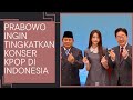 Presiden Prabowo Dorong Lebih Banyak Konser K-Pop di Indonesia
