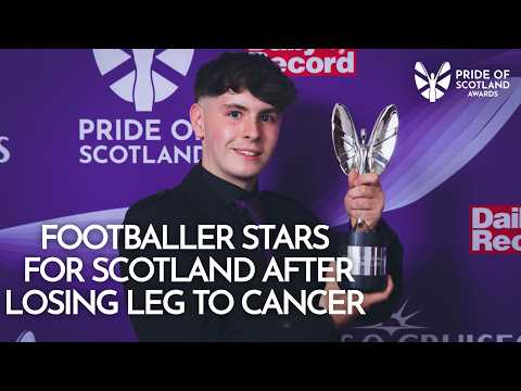 Connor Elliot: Footballer Who Lost His Leg to Cancer Now Stars for Scotland’s Amputee Team