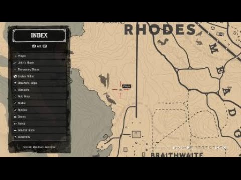 meget Prestige marmorering Red Dead Redemption 2 - Cedar Waxwing Location - YouTube