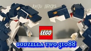 Lego alternative build Godzilla 2024 with two 31088 #lego #monsterversegodzilla #kaiju #godzilla